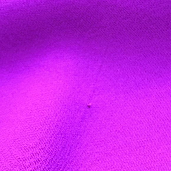 WHITE Vera wang halter cress cross back halter maxi dress s 8 purple formal - Picture 10 of 11